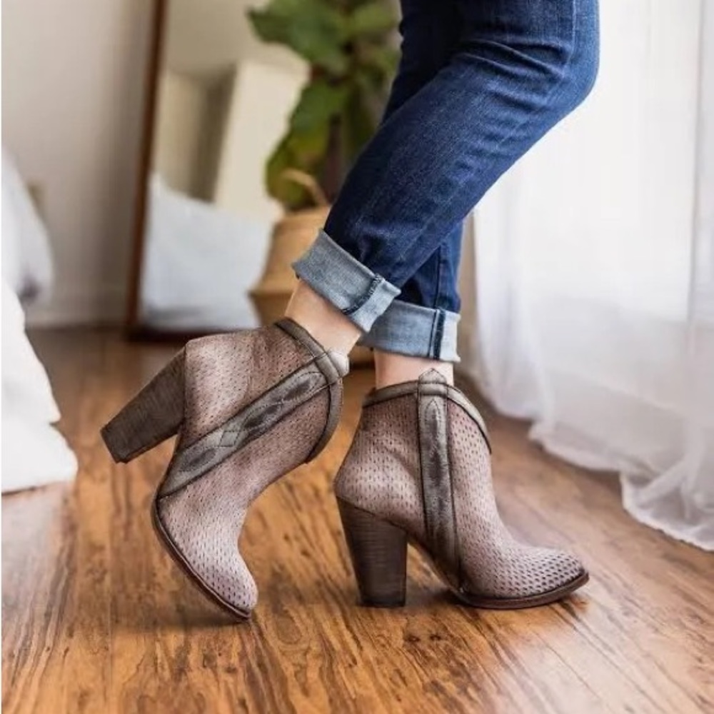 Naughty monkey Rita booties. Like new